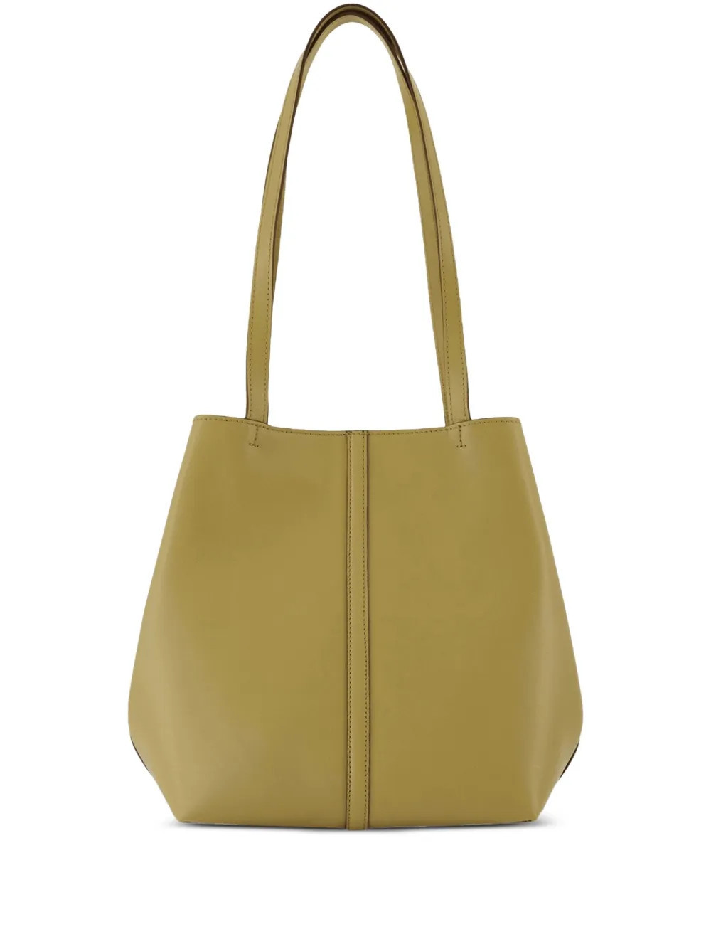 Vanessa Bruno large calfskin tote bag - Green | Farfetch Global