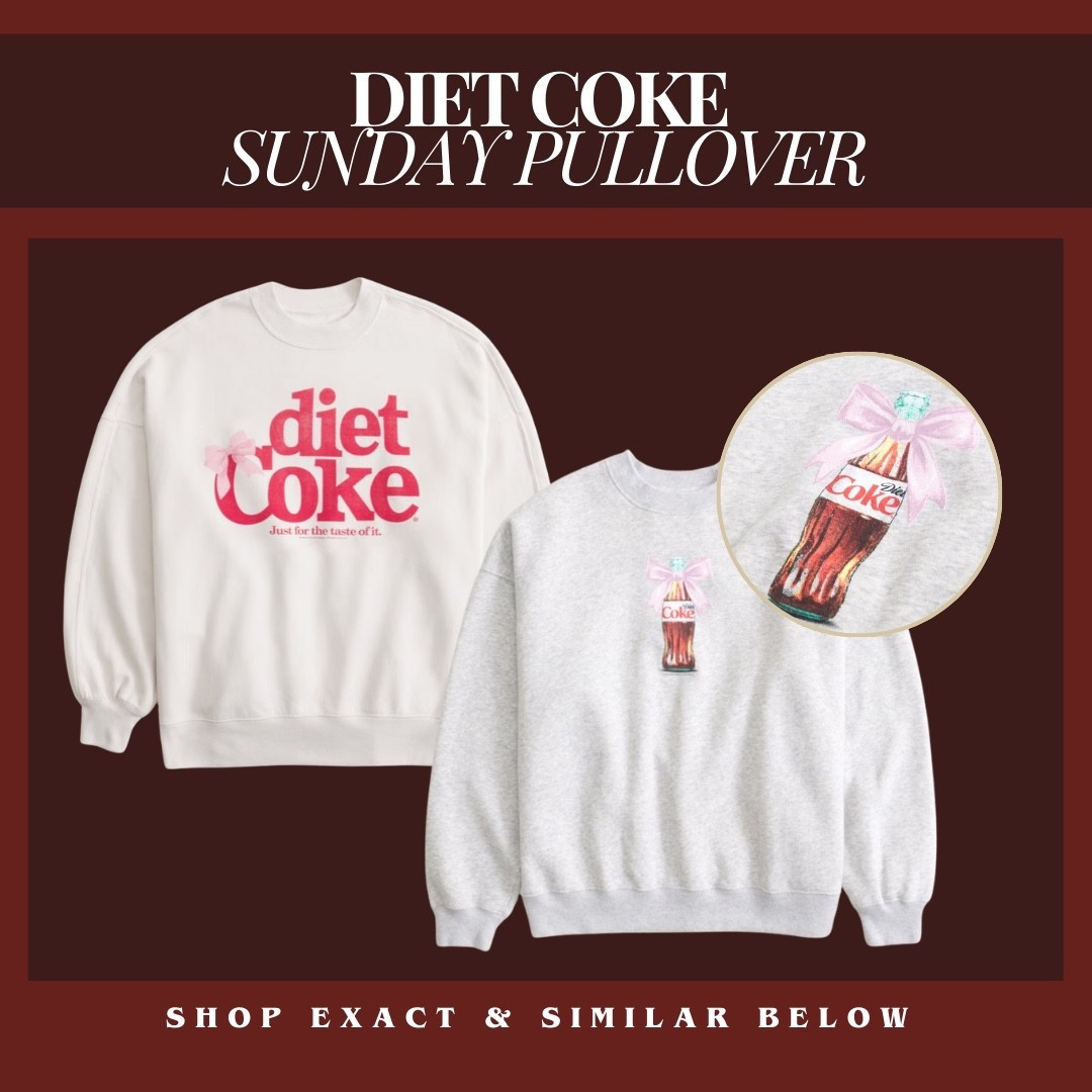 Diet Coke, Coca-Cola, birthday gift, Christmas gift, holiday gift, Abercrombie, Abercrombie sale, vintage crewneck, pullover, sweatpants, gray sweats, Sunday outfit

#LTKFallSale #LTKSaleAlert #LTKSeasonal