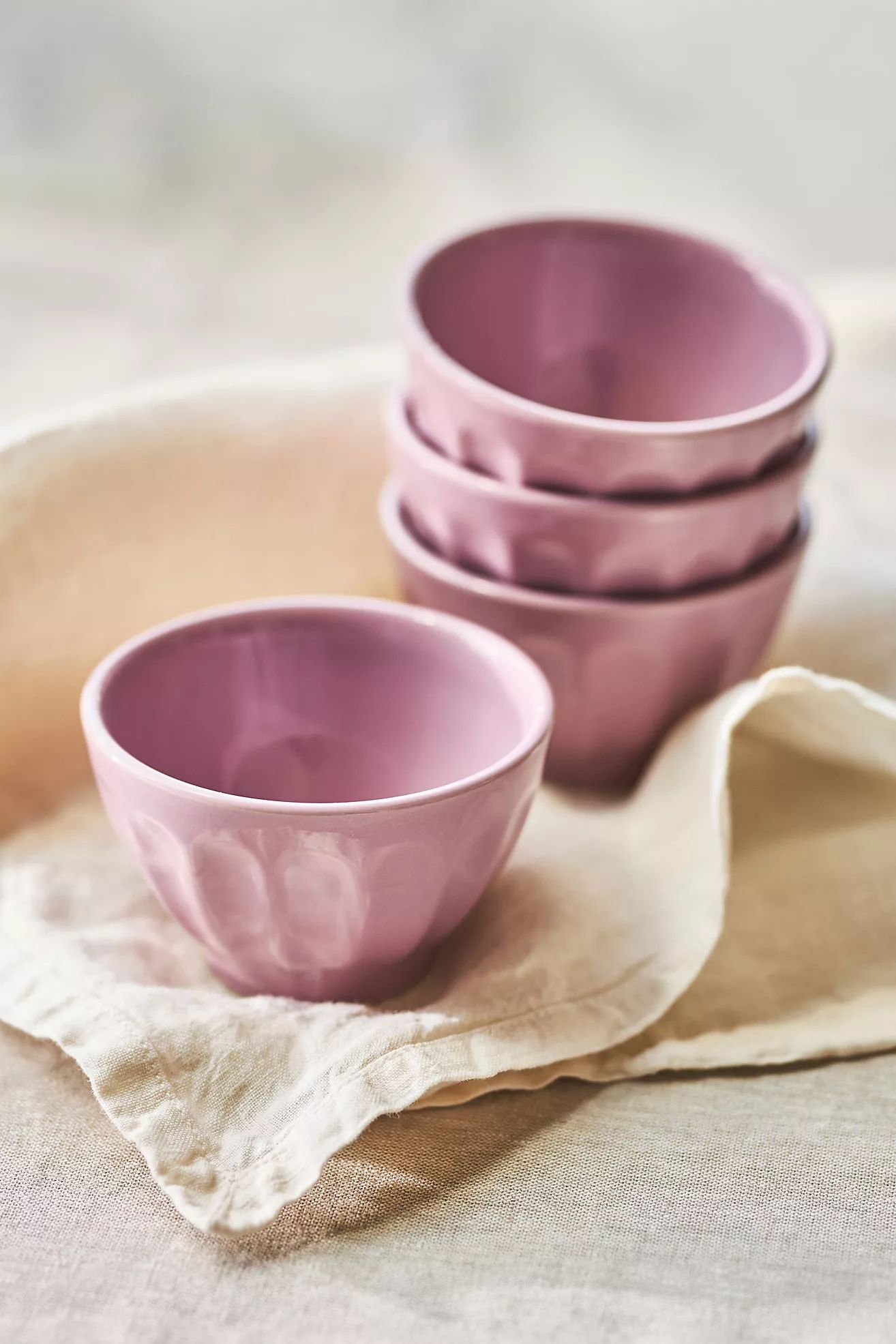 Amelie Latte Mini Bowls, Set of 4 | Anthropologie (US)