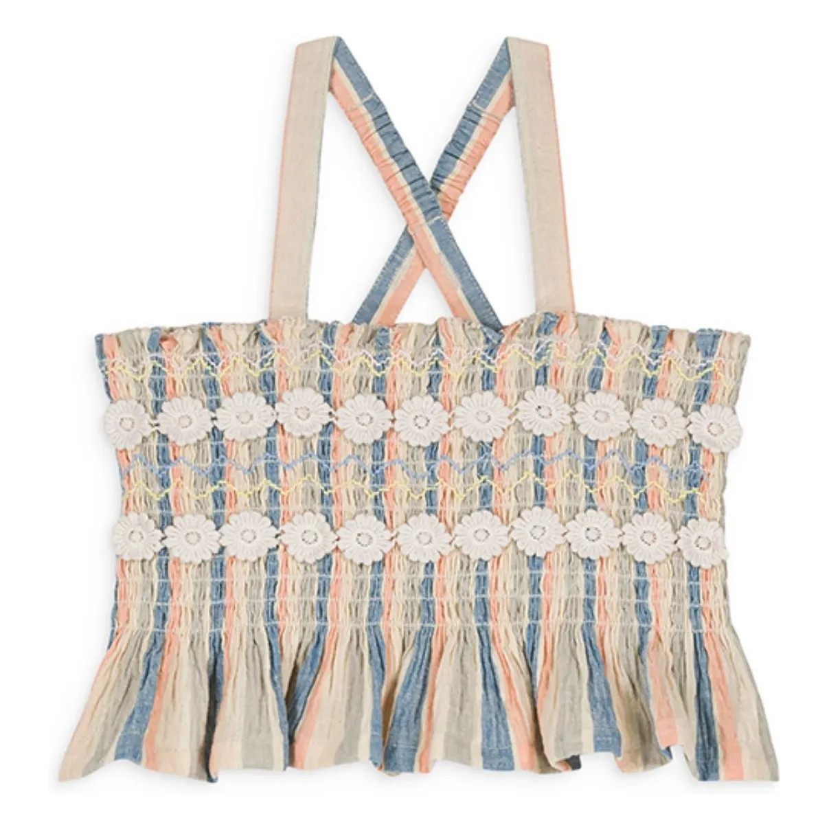 Florentina Organic Cotton Top | Sand | Smallable