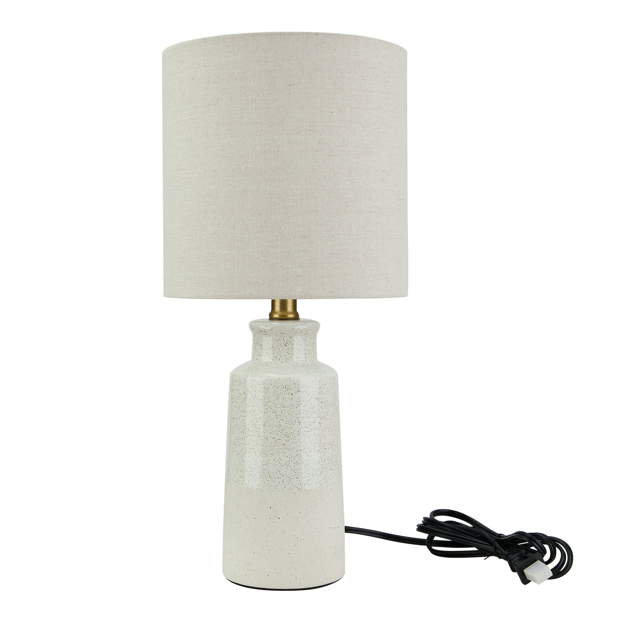 Better Homes & Gardens Better Homes & Gardens 17" Reactive Glaze Ceramic Table Lamp, Taupe (4.5)4... | Walmart (US)