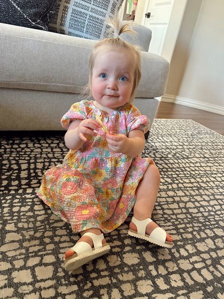 Toddler spring dress, toddler sandals, baby sandals 

#LTKstyletip #LTKbaby #LTKkids