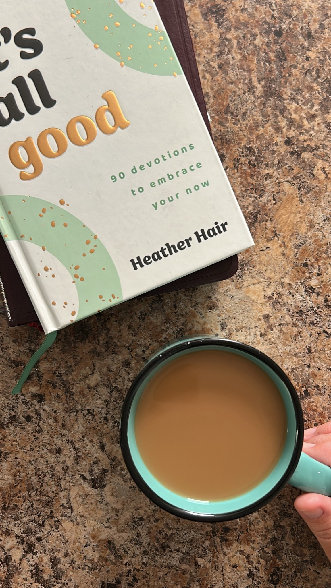 Quiet mornings with coffee and soul food. Started this new devotional recently and thought I’d share it with you. 