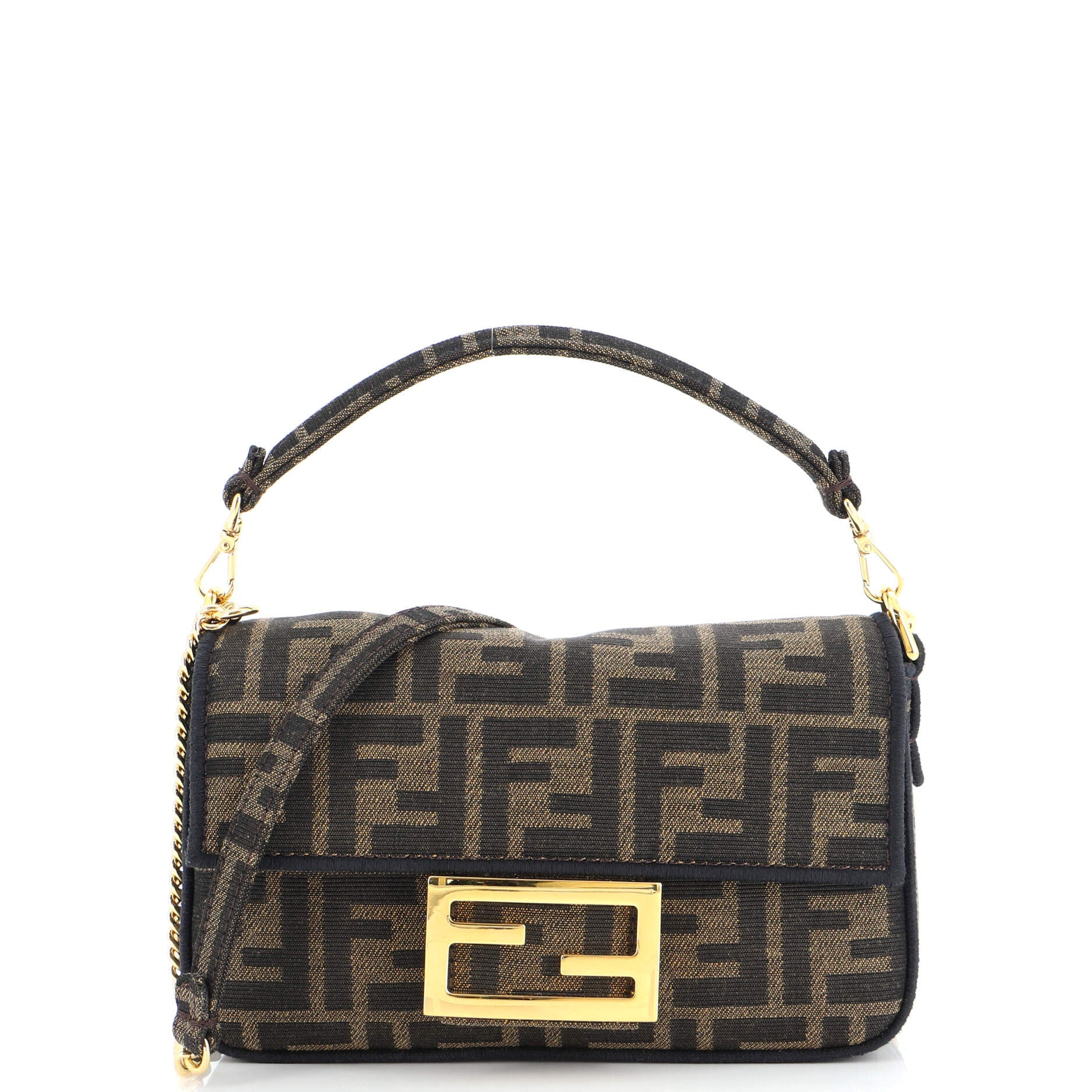 FENDI Baguette NM Bag Zucca Canvas Mini | Rebag