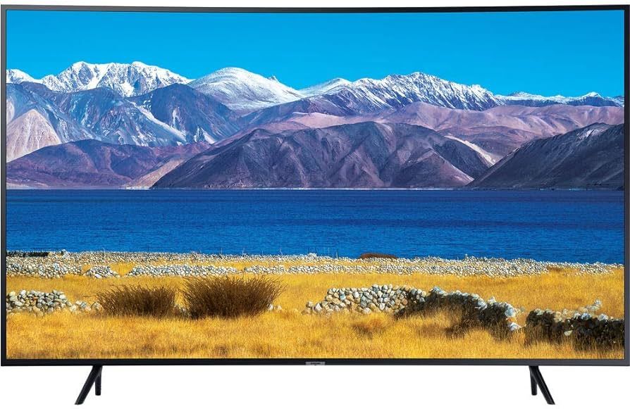 SAMSUNG 55-Inch Class Crystal UHD TU8300 Series - 4K UHD Curved Smart TV With Alexa Built-in (UN5... | Amazon (US)
