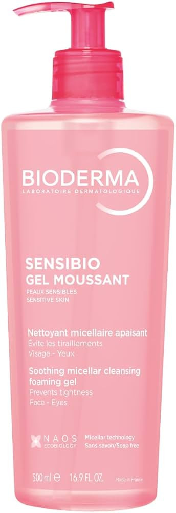 Bioderma Sensibio Foaming Gel Gentle Face Cleanser, Cleansing and Makeup Removing Refreshing Feel... | Amazon (US)