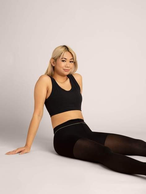 Shaping Luxury Semi-Sheer Tights | Sheertex