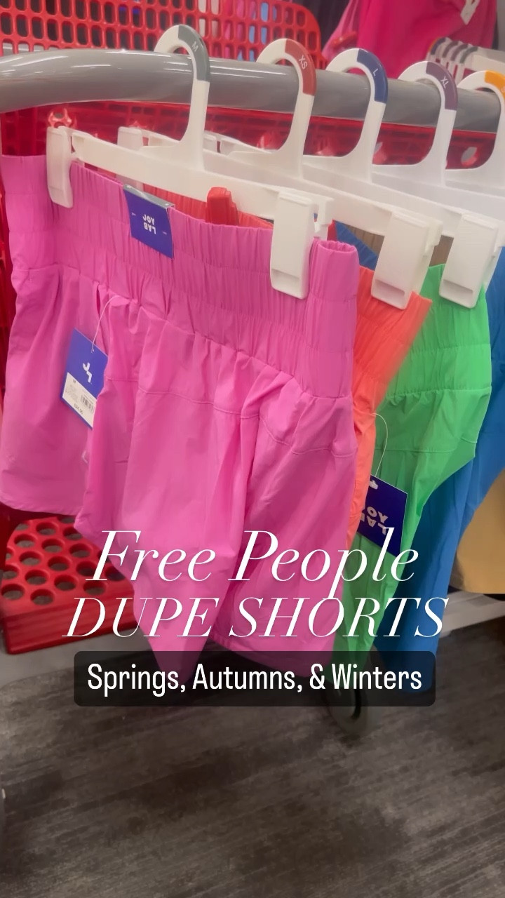 Free People Dupe Shorts!

Pink / Cerise ❄️
Coral 🌷🍂
Green 🌷
Oxford Blue 🌷
Beige 🌷🍂
Black ❄️

#LTKfit #LTKunder50 #LTKstyletip