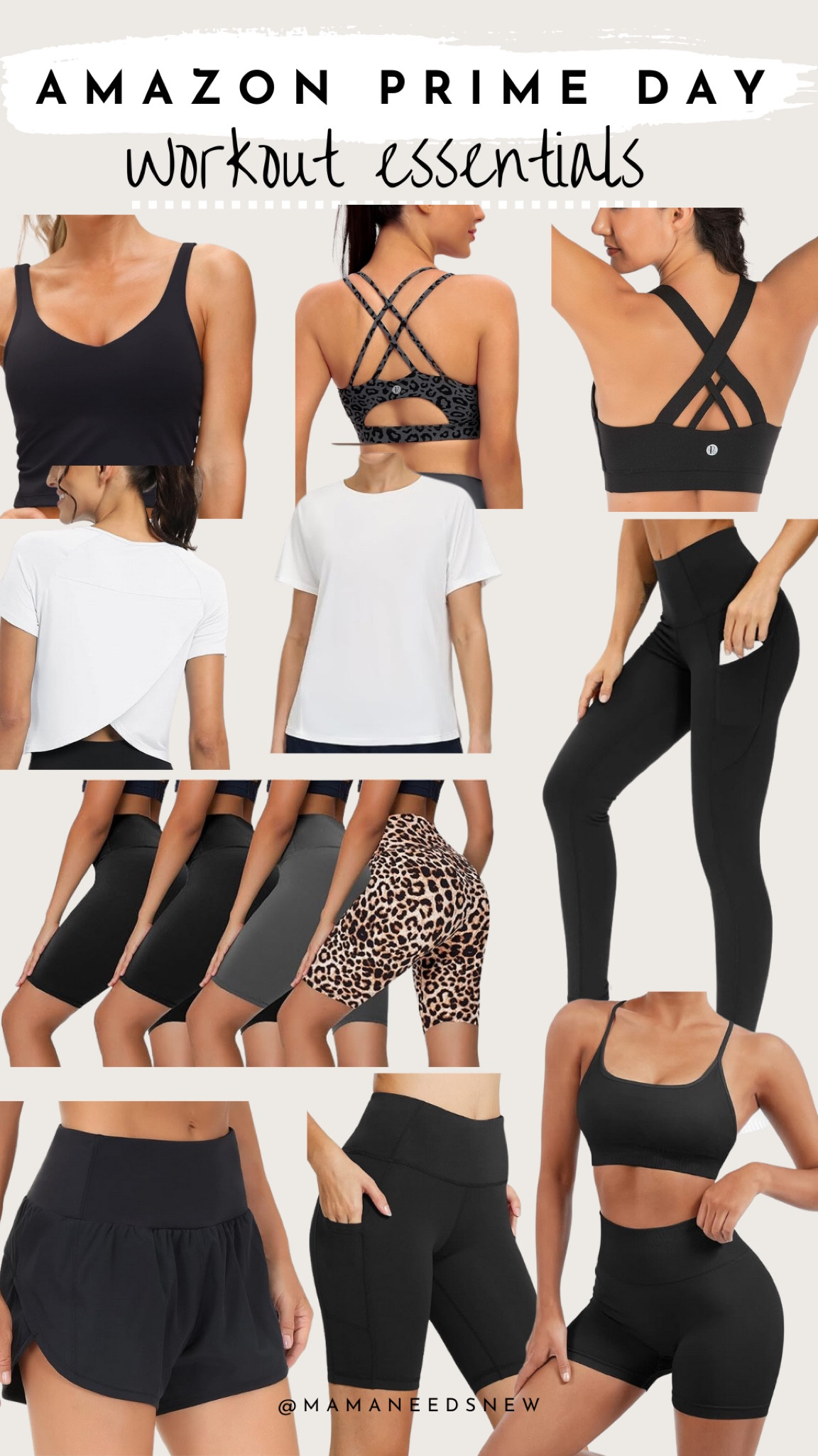 Amazon prime day workout finds 🖤

#LTKFindsUnder50 #LTKFitness #LTKSaleAlert