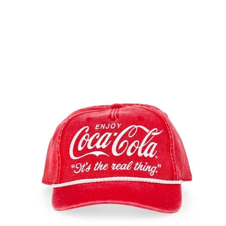 Coca-Cola Men s Snapback Hat Enjoy the Real Thing | Walmart (US)
