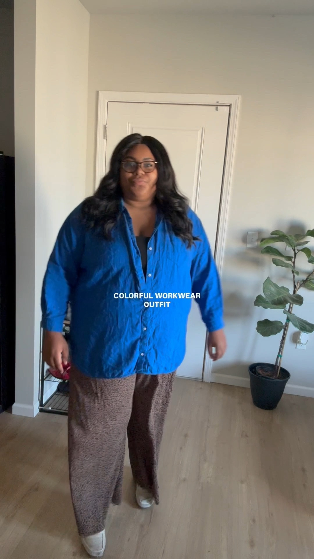 Colorful and printed workwear inspired outfit (minimal fashion doesn’t have to be boring or just neutrals!). 

#LTKPlusSize #LTKFindsUnder50 #LTKWorkwear