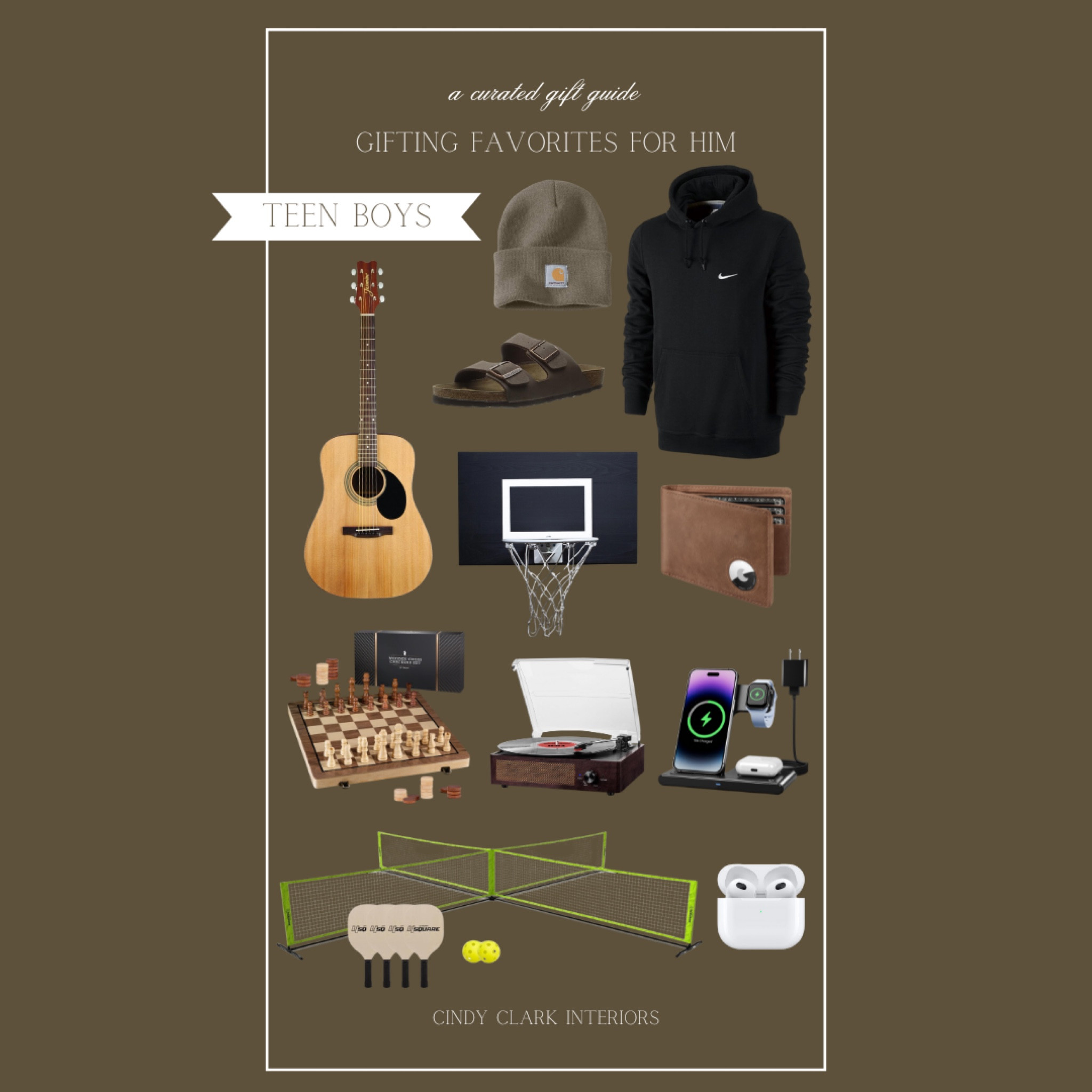 Teen boy gift guide! A mix of finds for a teen boy including music, sports, fashion and more. Many of these are Amazon finds too making it easy and quick to start your shopping early this season! 

#LTKMens #LTKHoliday #LTKGiftGuide