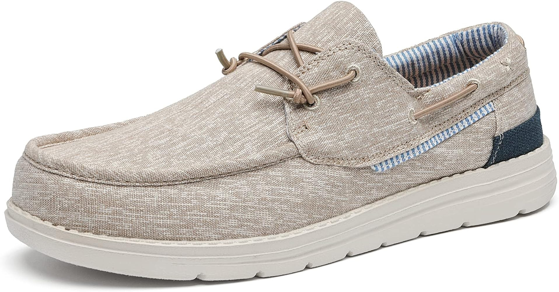 Bruno Marc Men’s Slip-on Canvas Loafers Casual Boat Shoes | Amazon (US)