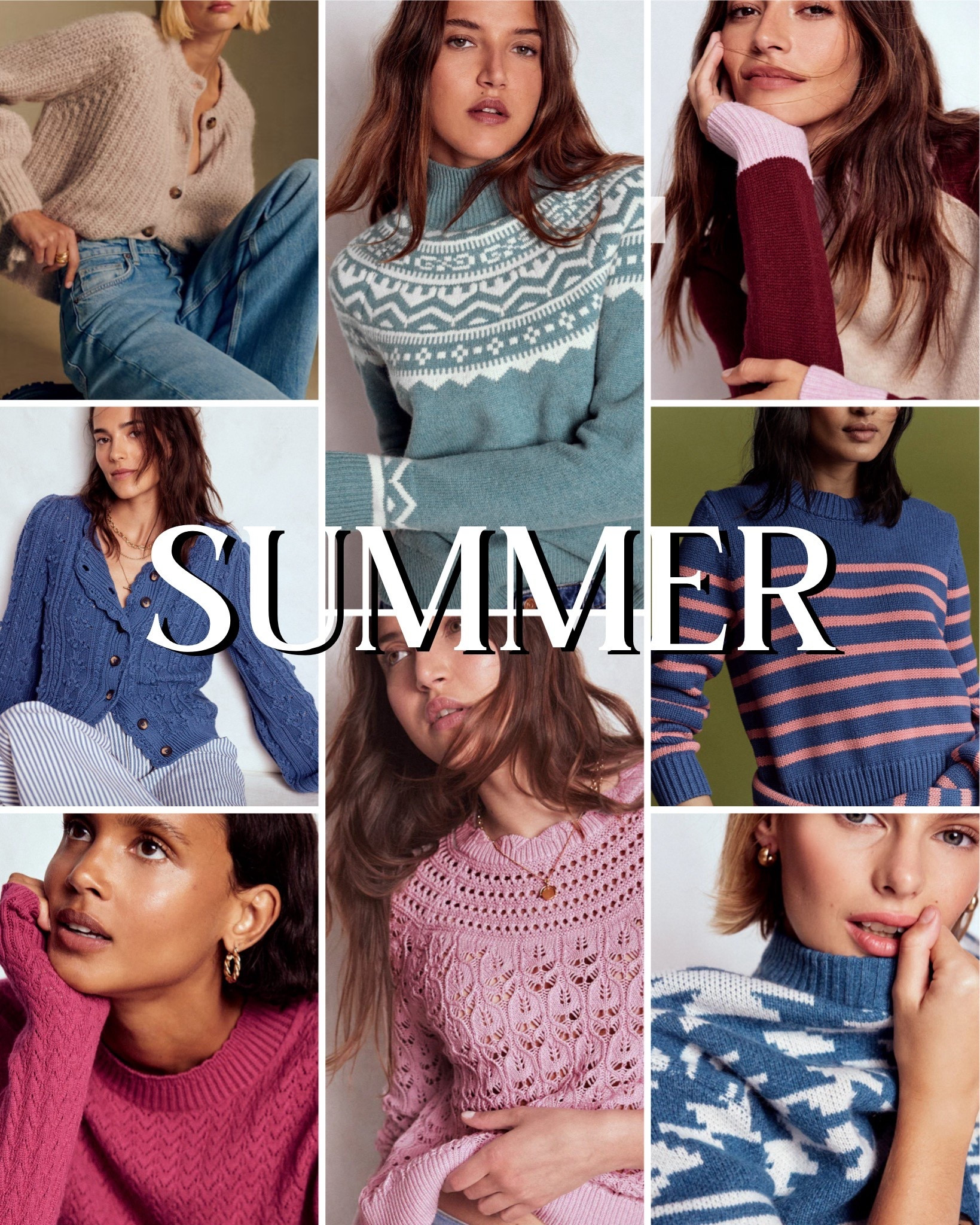 Sweater Round Up
*best for summers


#LTKSeasonal #LTKOver40 #LTKMidsize