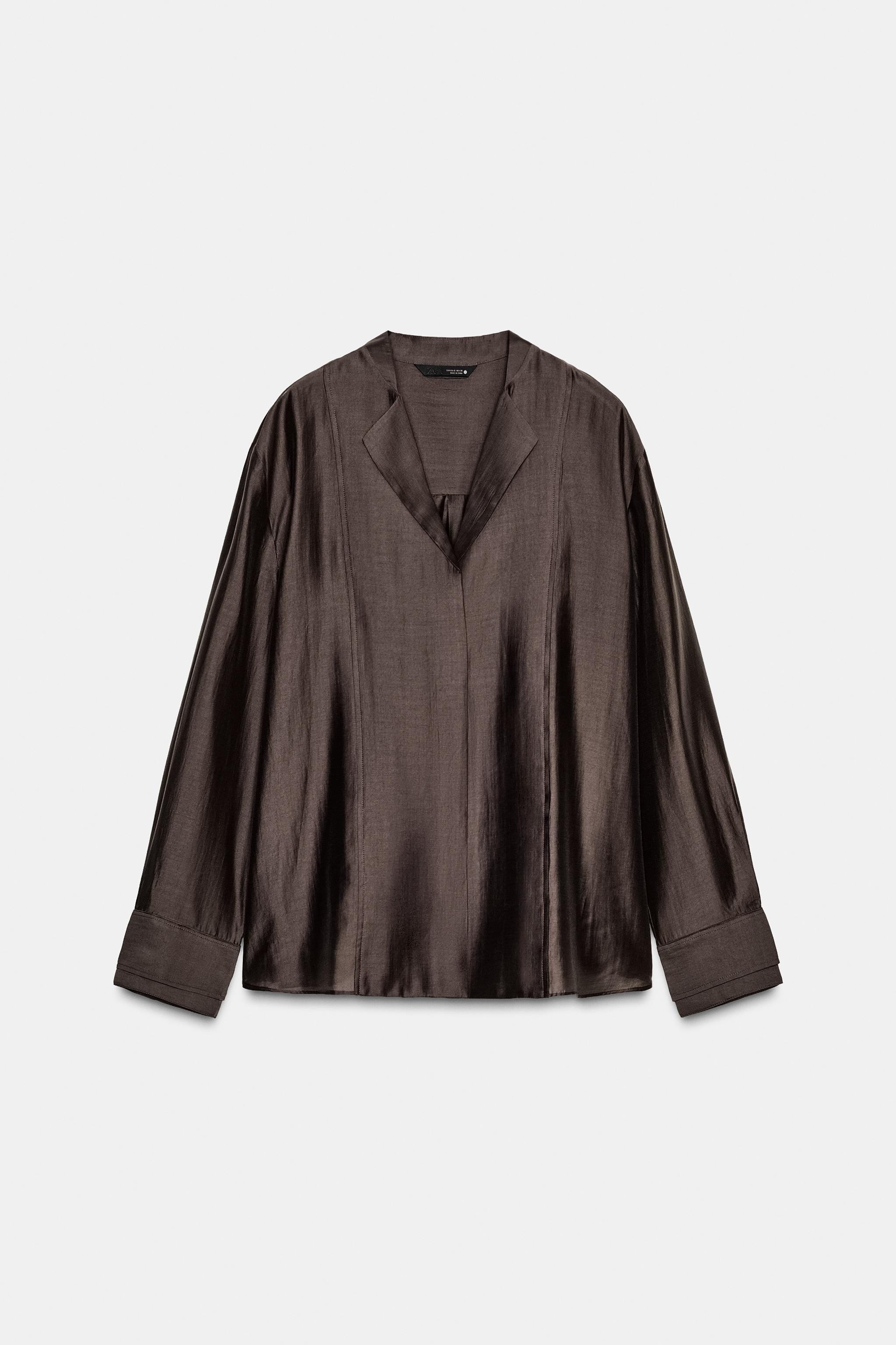 OVERSIZE FLOWING SHIRT | Zara UK