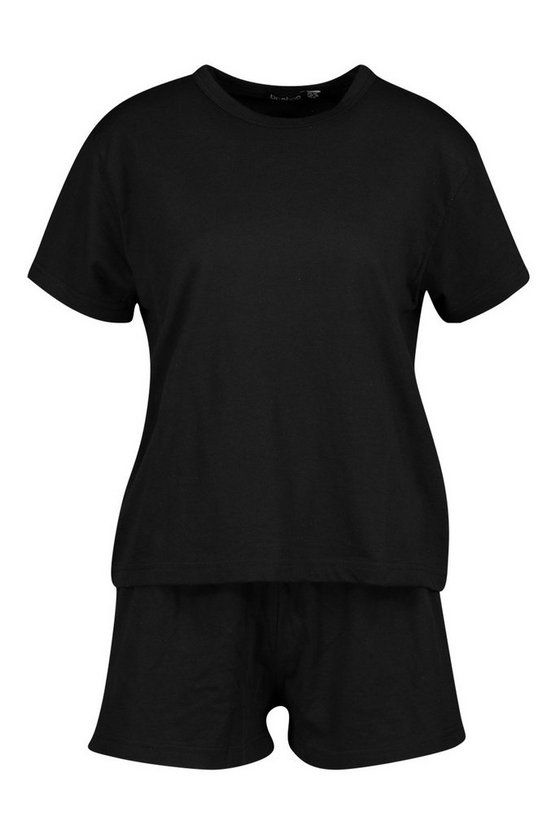 Basic T-Shirt & Short Set | Boohoo.com (US & CA)