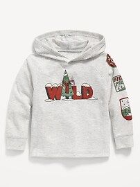 Unisex Thermal-Knit Graphic Hoodie for Toddler | Old Navy (US)