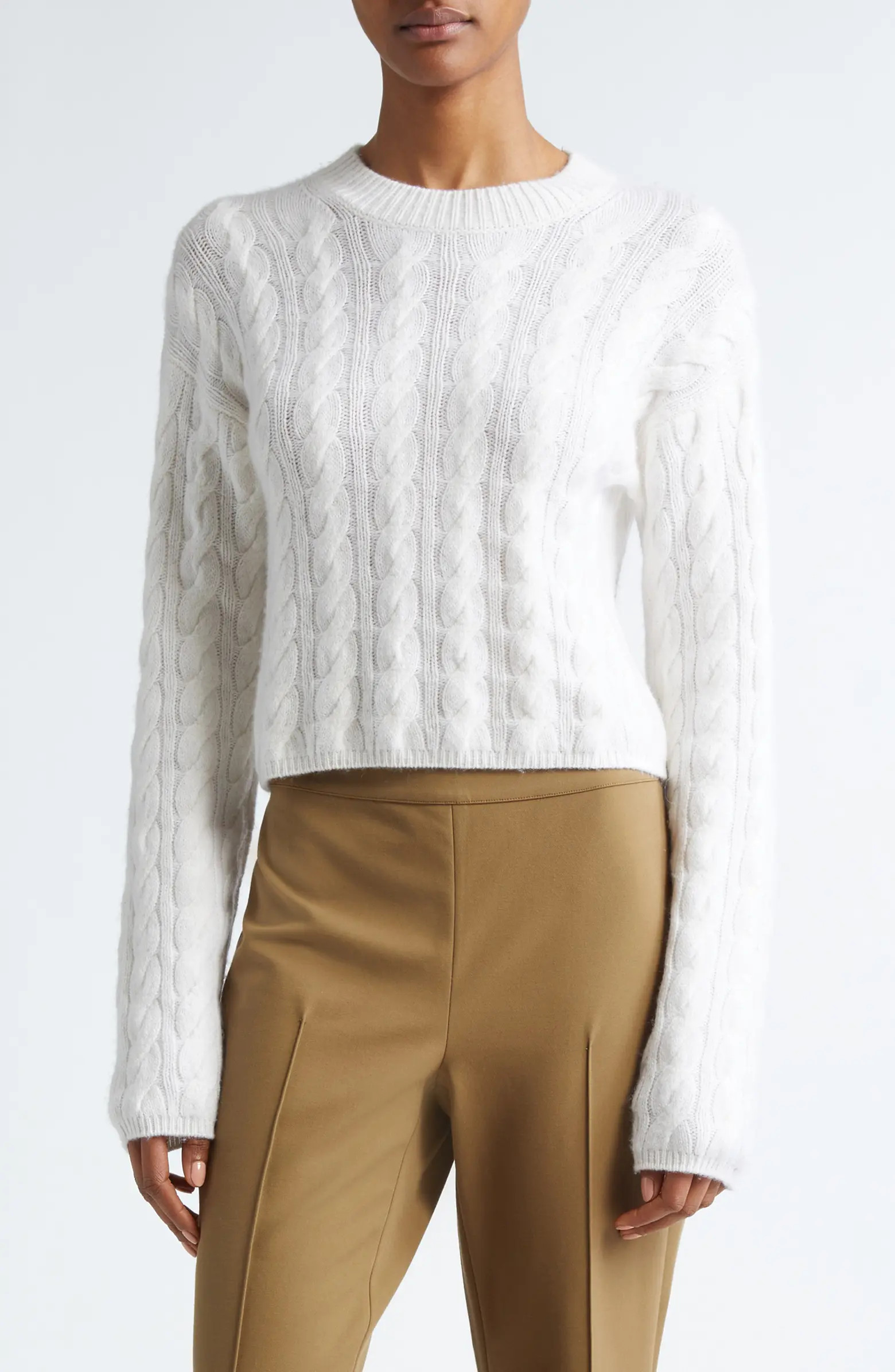 Vince Cable Knit Wool Blend Crewneck Sweater | Nordstrom | Nordstrom