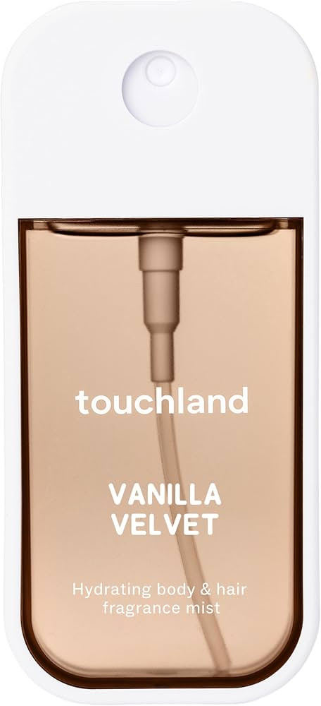Touchland Body & Hair Vanilla Velvet Hydrating Fragrance Mist Travel Size | Amazon (US)