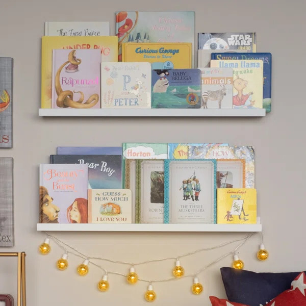 Turnerville 2 Piece Picture Ledge Wall Shelf (Set of 2) | Wayfair Professional