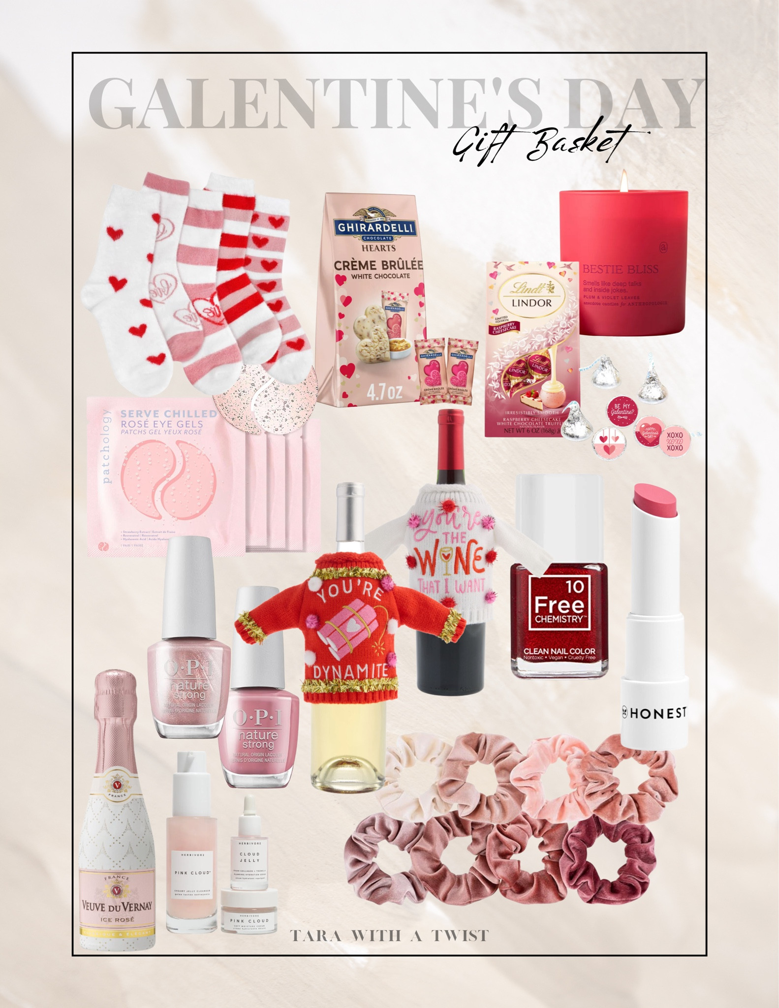 Galentine’s Day gift inspo! Gift basket inspo for besties ❤️ 

Valentine’s Day. Galentine’s Day. Gifts for Her. Valentine’s Day Gift Basket. Basket stuffers. Gifts for Besties. 

#LTKGiftGuide #LTKSeasonal #LTKParties