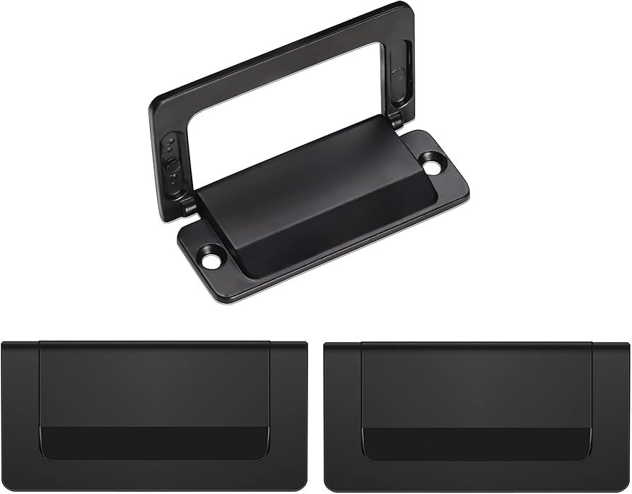 SooGree Common Metal pulls 3PCS Drawer Handle Pull,Hidden Furniture Handle,Cabinet Door Pull Ring... | Amazon (US)