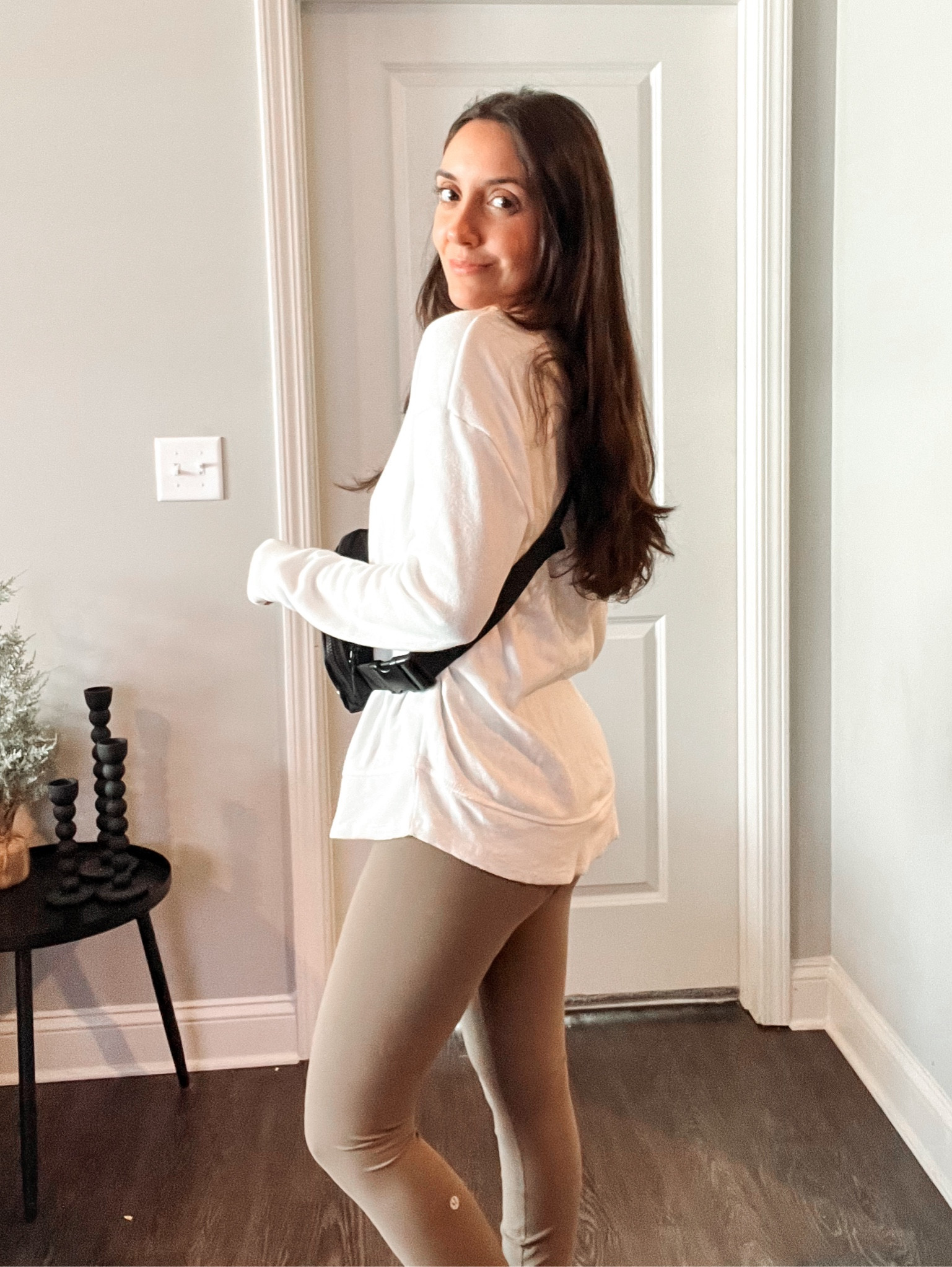 I found my perfect transition outfit! 

#spring #comfyoutfit #ootd #comfy #leggings 

#LTKSeasonal #LTKfindsunder100 #LTKSpringSale