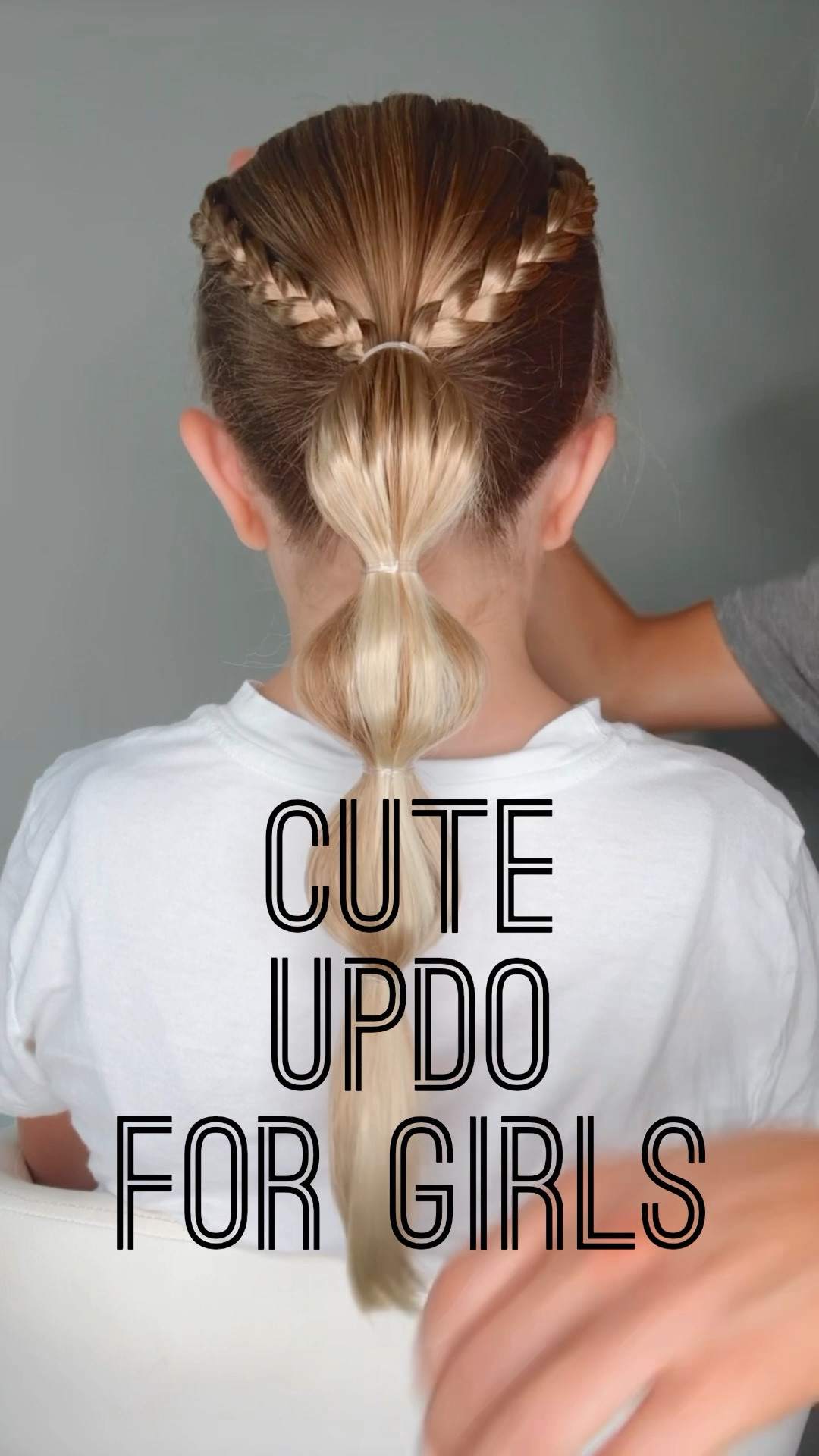 CUTE UPDO FOR GIRLS 🩷 This is such a cute updo for girls! I love how this one turns out! Sharing my favorite hair products below! Make sure you save and follow us for daily hairstyles.

#LTKBeauty