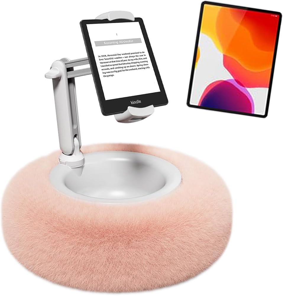 Pillow Stand Holder for Kindle Tablet iPad, Lap Pillow Stand Holder for Reading in Bed for 4.7"-1... | Amazon (US)