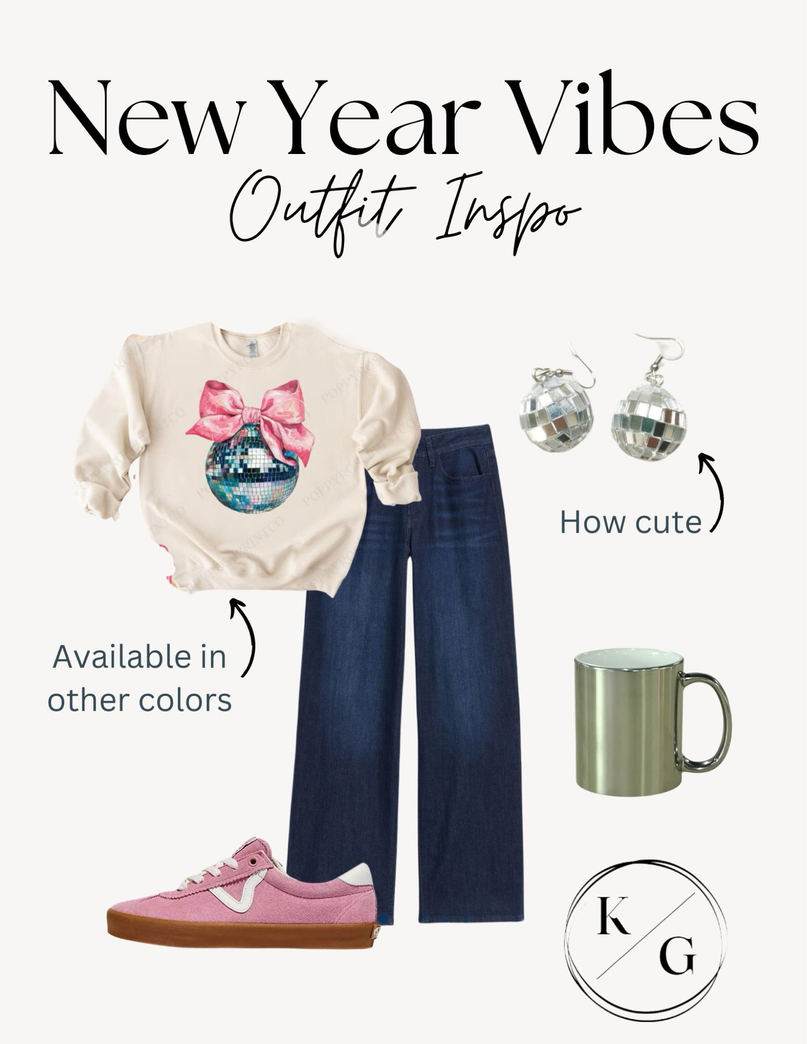 Bring in the new year with a cute, casual, and trendy outfit. This is perfect for teachers or anyone having a casual night out! 🪩

#LTKHoliday #LTKSeasonal #LTKFindsUnder50