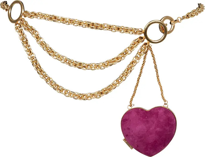 Jeffrey Campbell BPM Heart Chain Belt | Nordstrom | Nordstrom