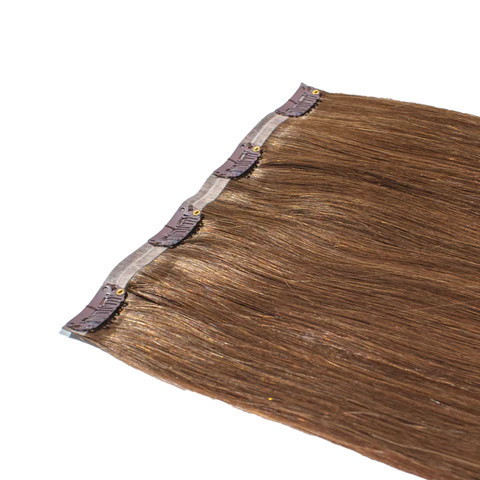 Crown® Clip In | Medium Brown | #4 - Hidden Crown Hair Extensions | Hidden Crown Hair
