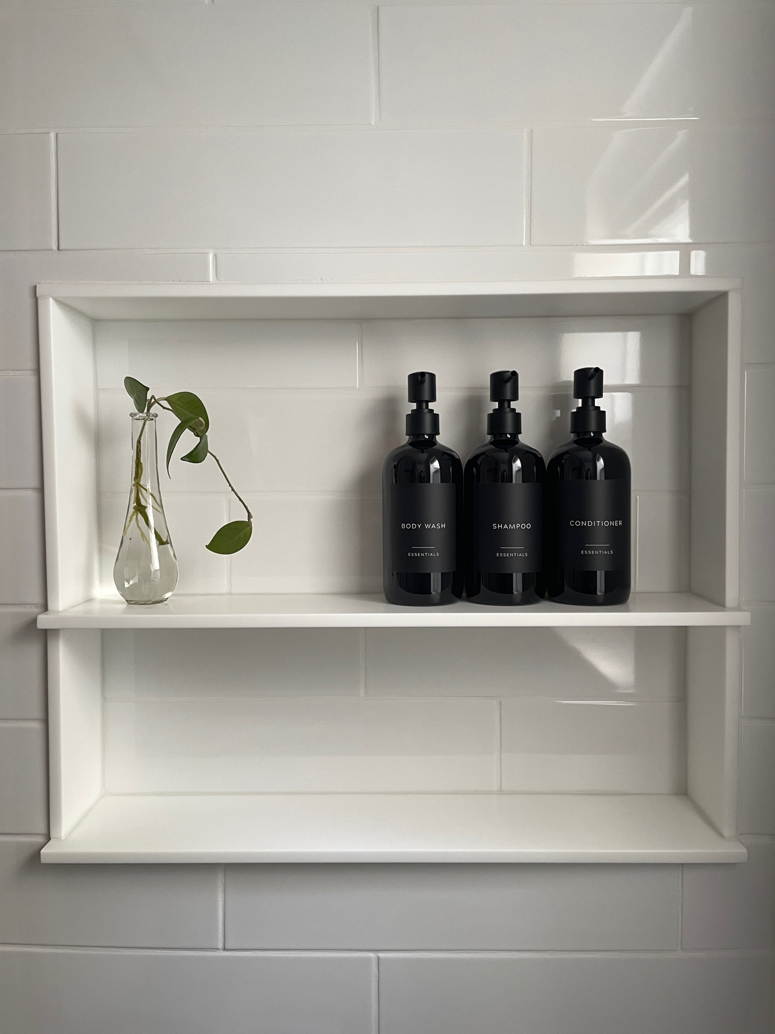 White subway tile shower. 

Bathroom decor
Amazon home finds 

#LTKStyleTip #LTKHome