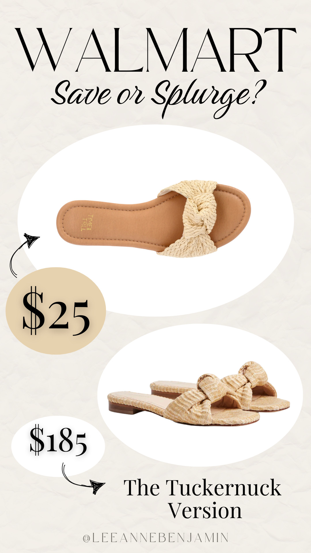 Would you save or splurge on these knot sandals for spring?! 

 #LTKootd #LTKSaleAlert #LTKTravel