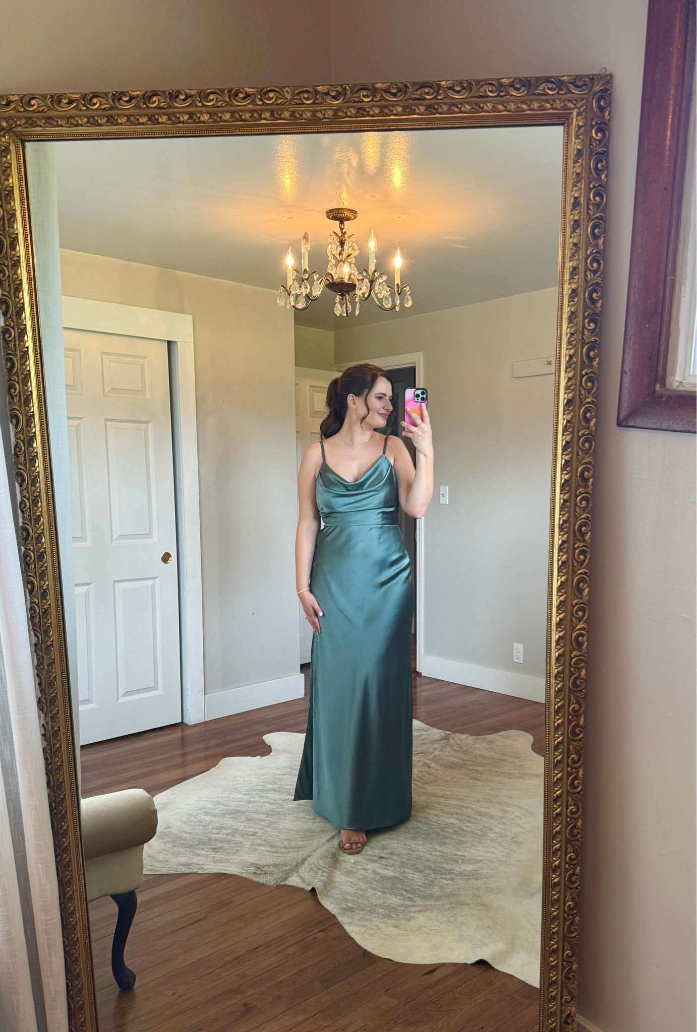 Bridesmaids dress for my cousin’s wedding! I am wearing the Nadia Satin Dress from Revelry in the shade Rosemary but I’ve linked some similar options  

#LTKWedding #LTKStyleTip