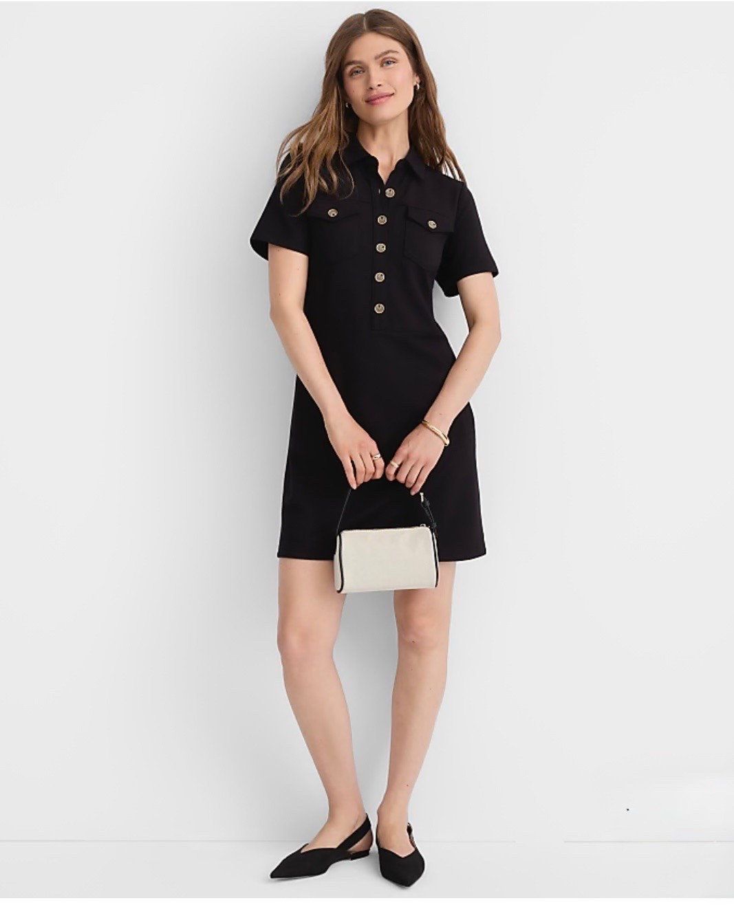 Cute casual dress for a teachers outfit or business casual outfit

#LTKWorkwear #LTKootd #LTKMidsize
