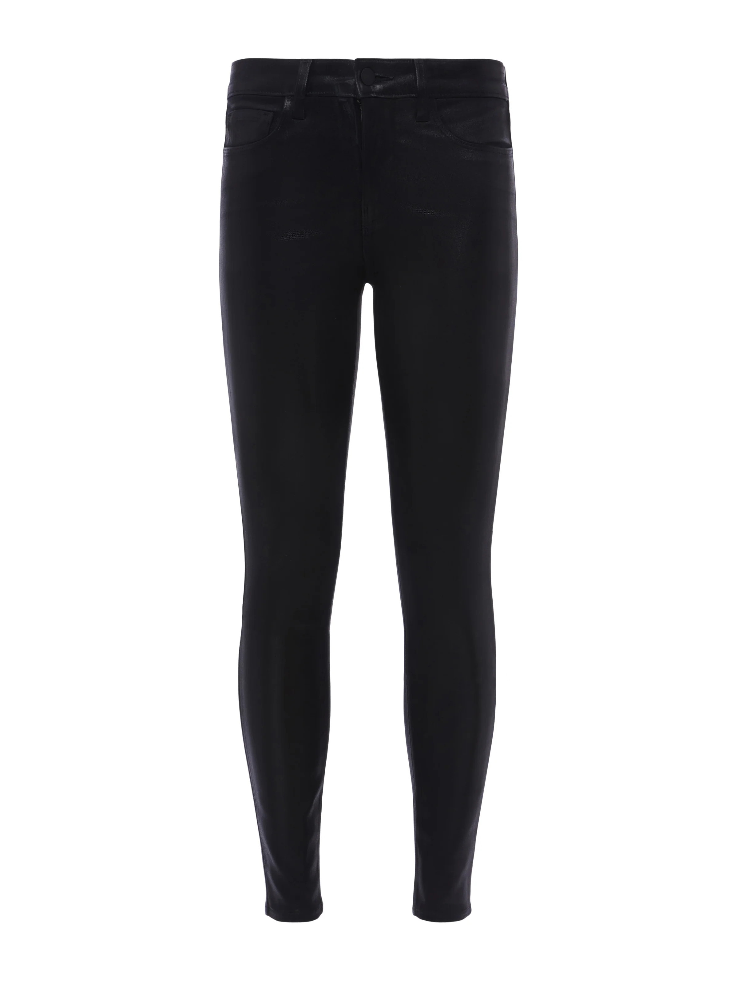 L'AGENCE Marguerite Coated Jean In Black Coated | L'Agence