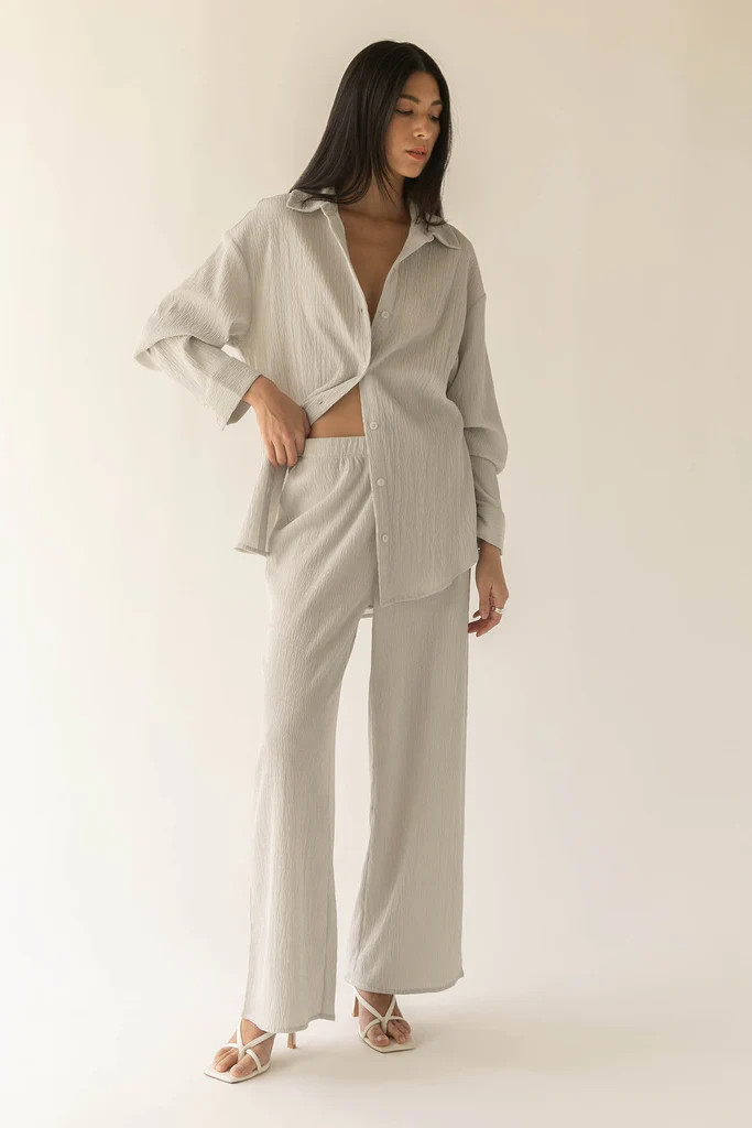 CRINKLE PANT | OAK + FORT