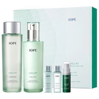 IOPE - Live Lift Special Kit: Softener 150ml + 15ml + Emulsion 130ml + 15ml + Serum 5ml 5pcs | YesStyle Global