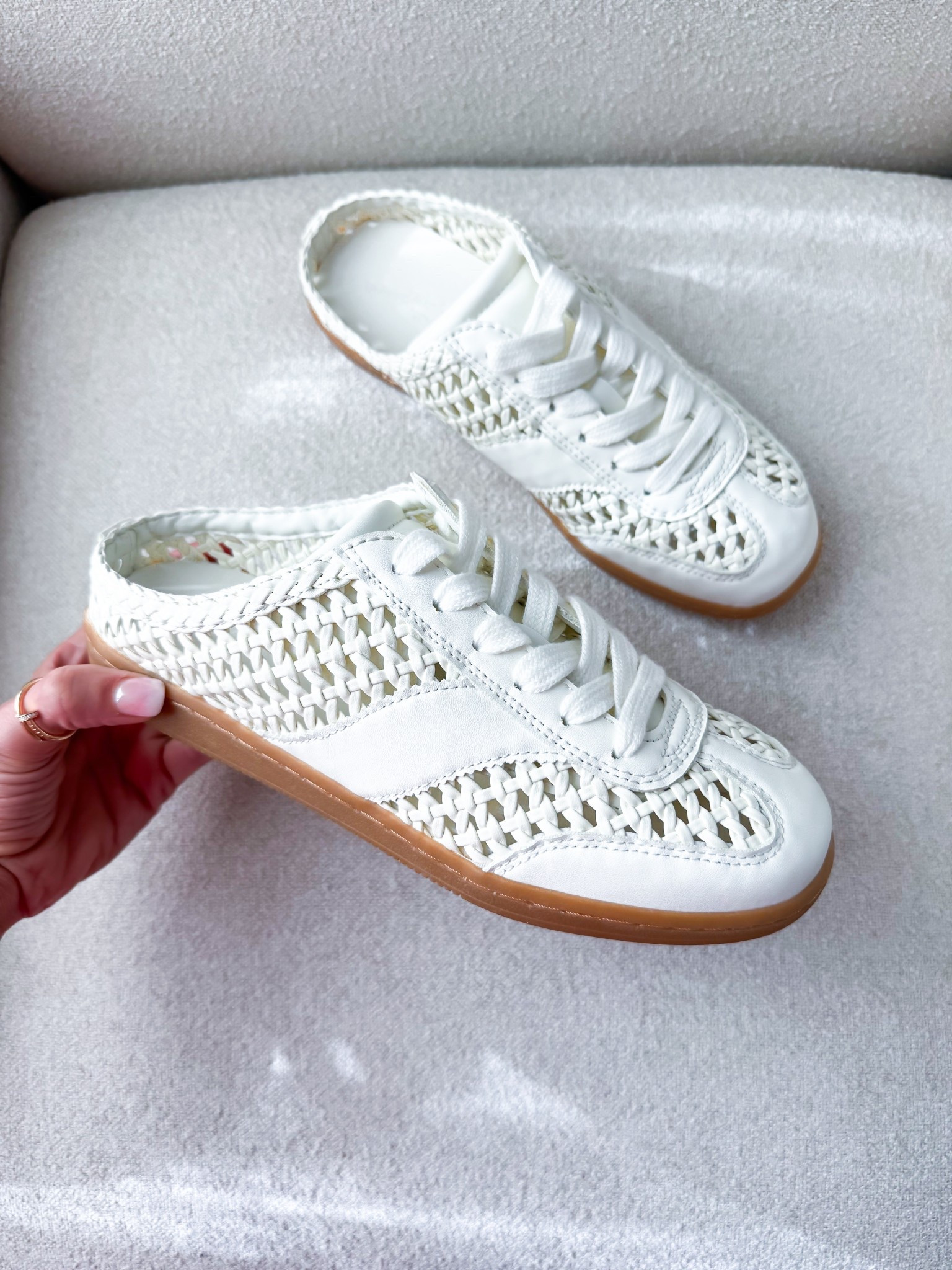 New spring shoes from Target. Spring shoes. Spring outfits. The cutest mule sneakers with memory foam bed! TTS and SO comfy! White sneakers. Baseball mom. Mom outfits. Soccer mom. 

#LTKActive #LTKTravel #LTKootd