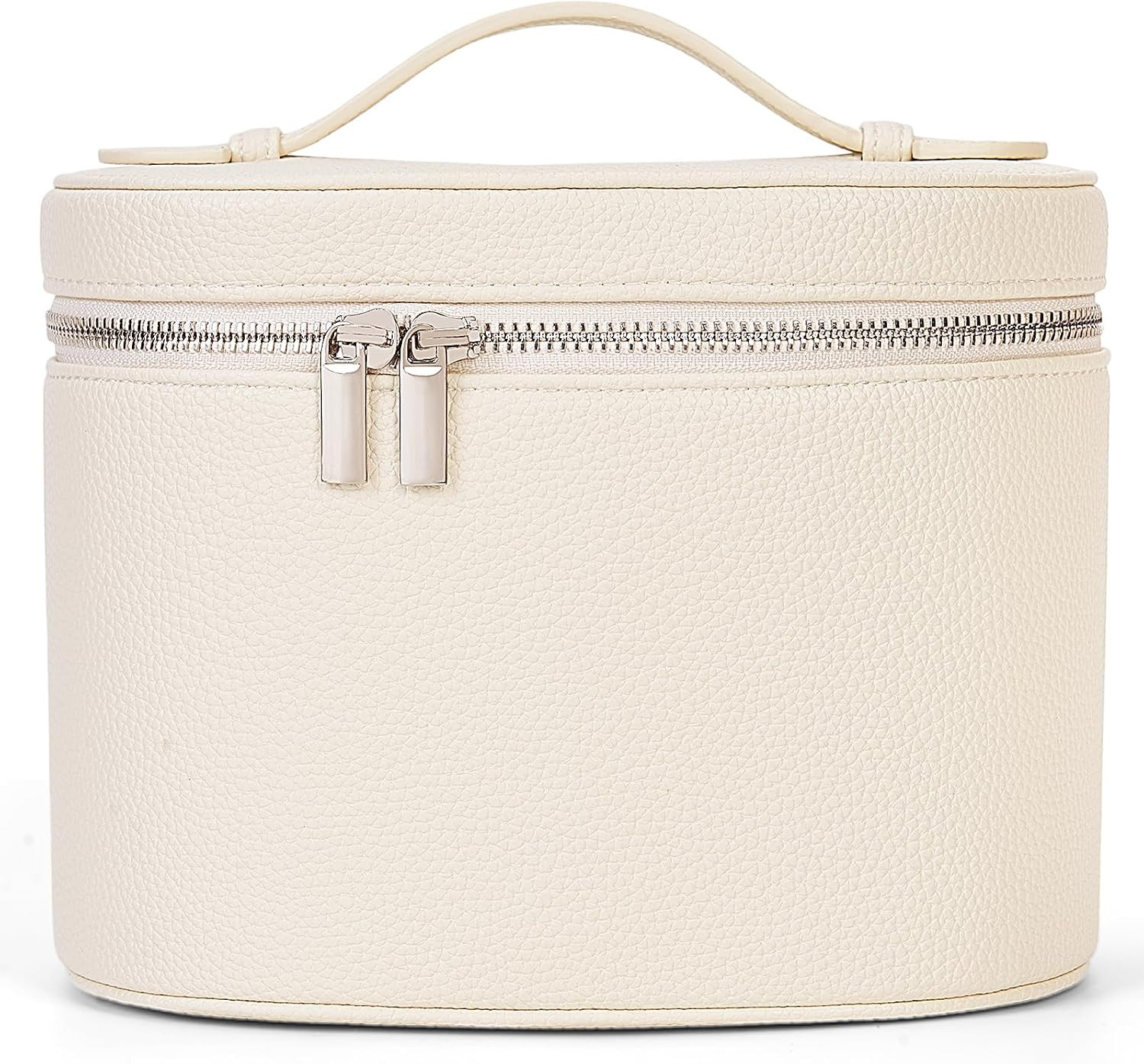 YFGBCX Makeup Bag Vanity Case with Removable Divider Travel Toiletry Bag Portable Cosmetic Bag Makeup Organizer Case | Amazon (US)