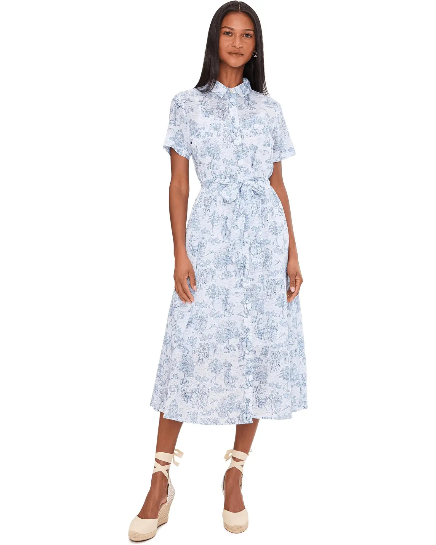 Women's Barbour Wisteria Midi Dress | Zappos.com