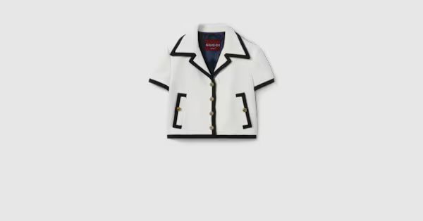 Cotton tweed jacket | Gucci (US)