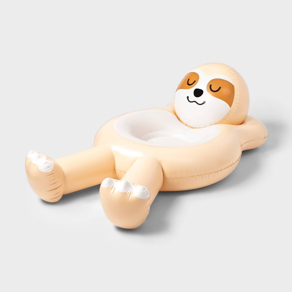 Sloth Pool Float Yellow - Sun Squad | Target