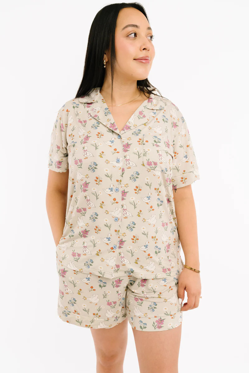Garden Goose Women's Short Bamboo Set | Little One Shop Co