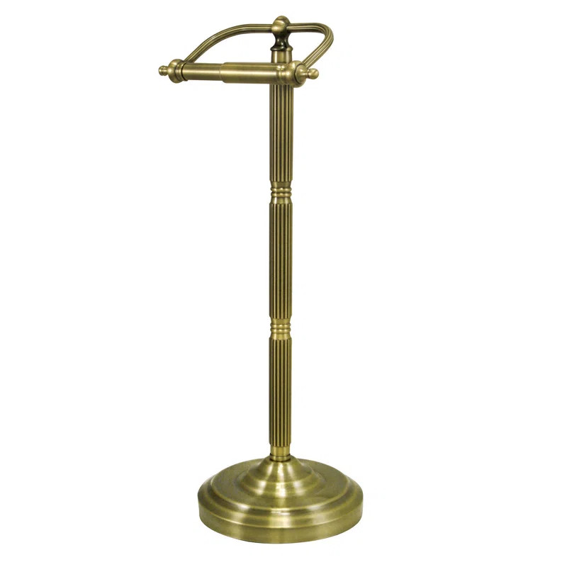 Georgian Free Standing Pedestal Toilet Paper Holder | Wayfair Professional
