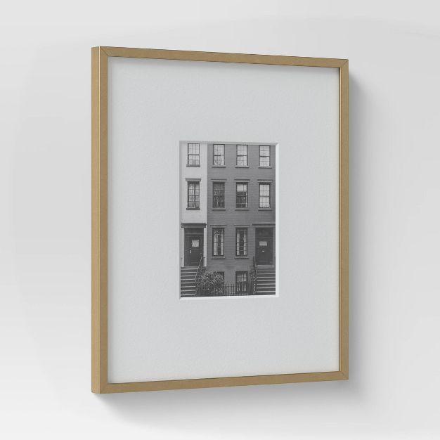 Thin Gallery Oversized Image Frame Brass - Project 62™ | Target