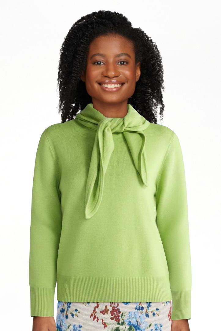 Free Assembly Women's and Women's Plus Cropped Crewneck Sweater with Scarf, Lightweight, Sizes XS... | Walmart (US)