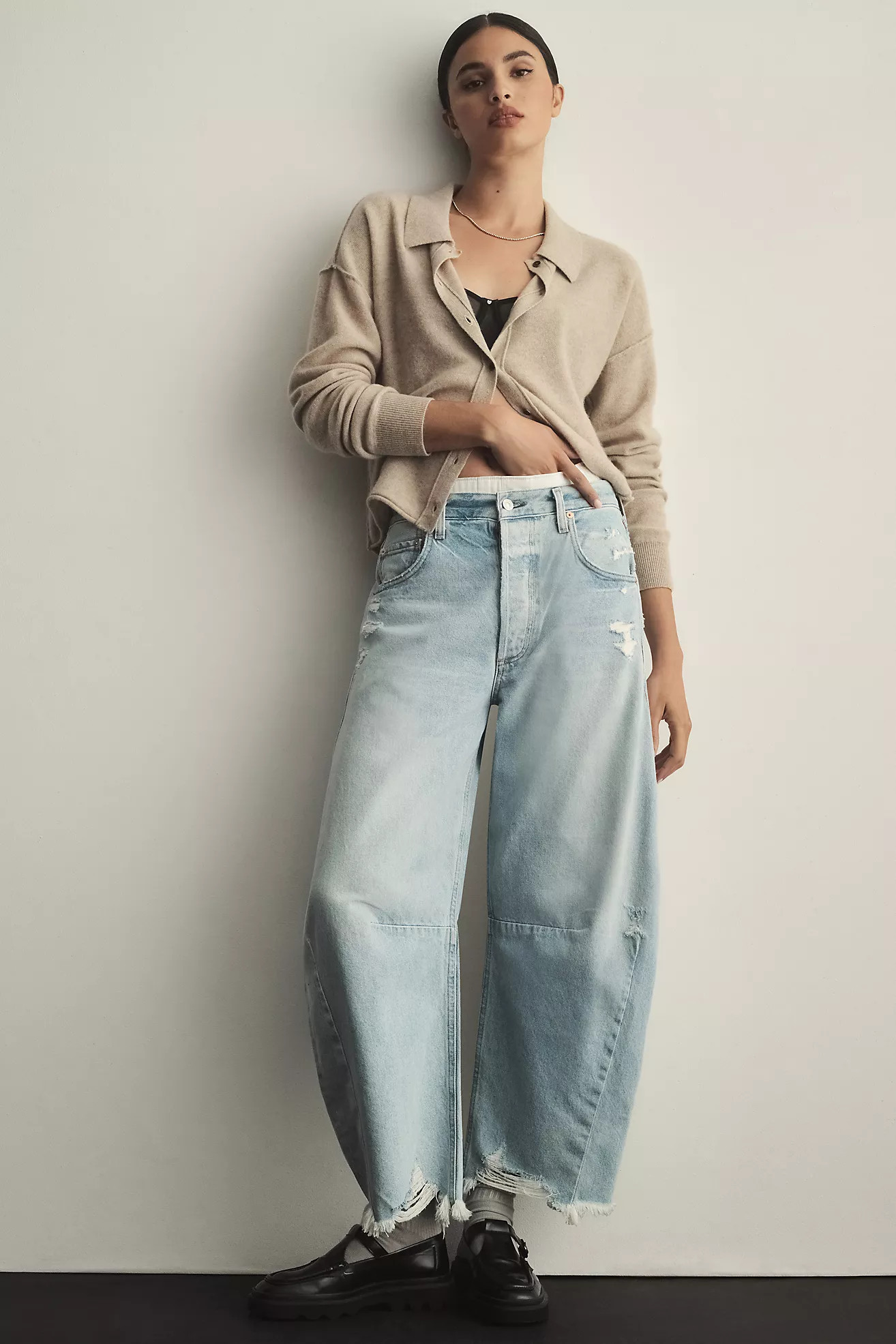 Citizens of Humanity Rigid High-Rise Horseshoe Jeans | Anthropologie (US)