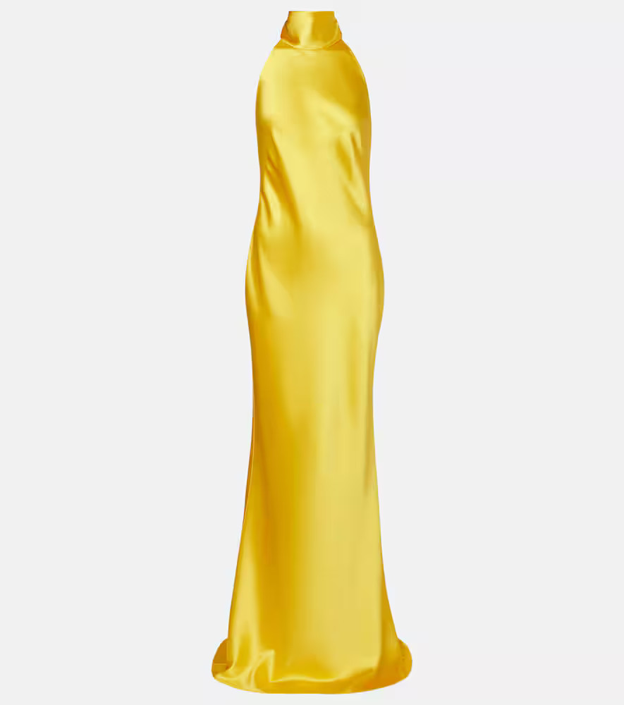 Ralph Lauren Collection Chilton satin gown | Mytheresa (US/CA)